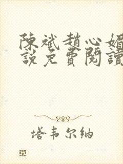 陈斌赵心媚的小说免费阅读