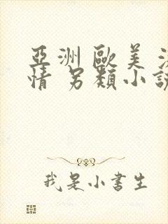 亚洲 欧美 激情 另类小说