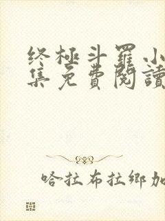 终极斗罗小说全集免费阅读