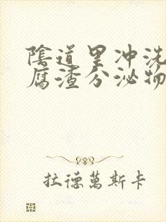 阴道里冲洗有豆腐渣分泌物要做什么检查