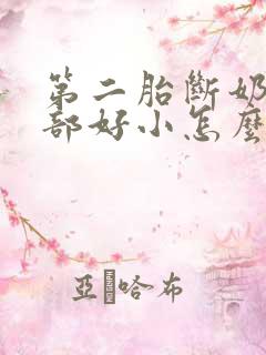 第二胎断奶后胸部好小怎么办