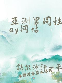 亚洲男同性恋gay网站