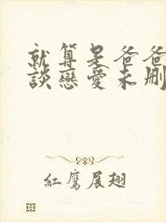 就算是爸爸也想谈恋爱未删减版