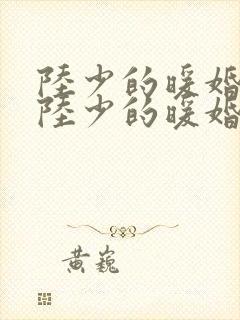 陆少的暖婚新妻陆少的暖婚新妻