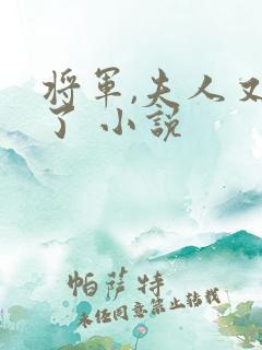 将军,夫人又跑了 小说