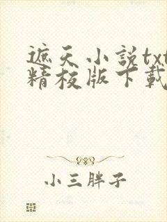 遮天小说txt精校版下载