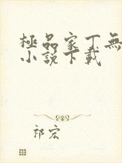 极品家丁无删减小说下载