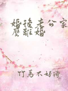 婚后老公家暴怎么离婚