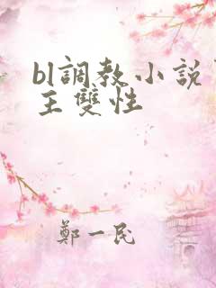 bl调教小说男主双性
