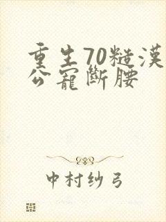 重生70糙汉老公宠断腰