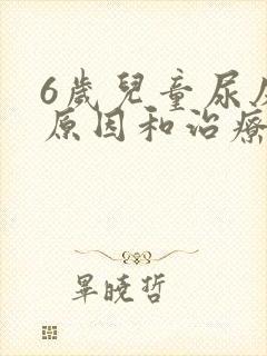 6岁儿童尿床的原因和治疗