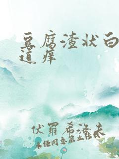 豆腐渣状白带阴道痒