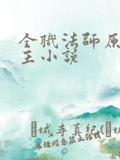 全职法师原创女主小说