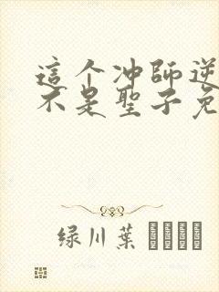 这个冲师逆徒才不是圣子免费阅读