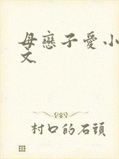 母恋子爱小说全文