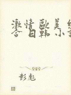 激情 欧美 综合 日韩 小说