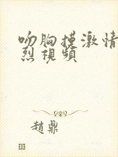 吻胸摸激情床激烈视频