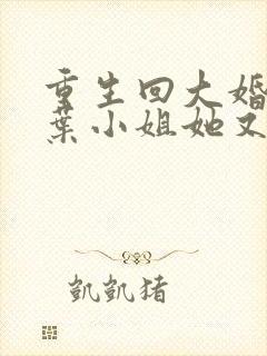 重生回大婚前,叶小姐她又美又飒演员表