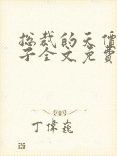 总裁的天价小妻子全文免费阅读天