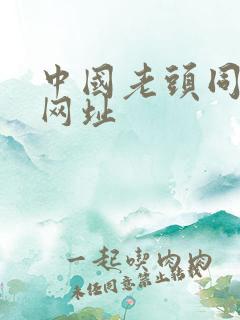 中国老头同性恋网址