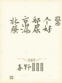 北京哪个医院治疗漏尿好