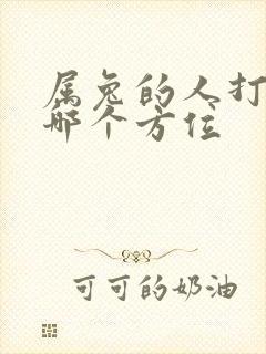 属兔的人打牌坐哪个方位