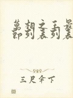 万相之王最新章节列表列表