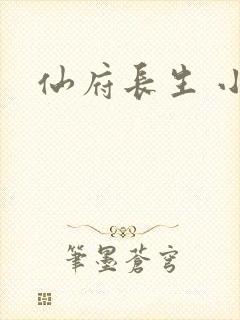仙府长生 小说