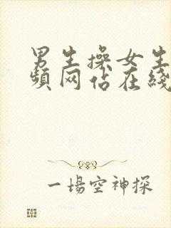 男生操女生的视频网站在线观看