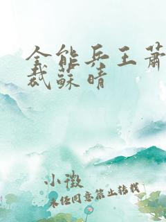 全能兵王萧晨总裁苏晴