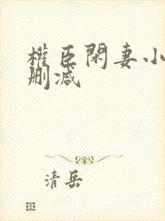 权臣闲妻小说无删减