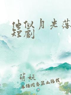 他似月光落我心短剧