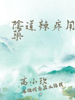 阴道辣疼用什么药