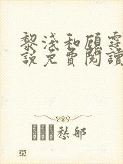 黎浅和顾霆琛小说免费阅读