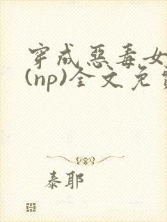 穿成恶毒女配后(np)全文免费阅读