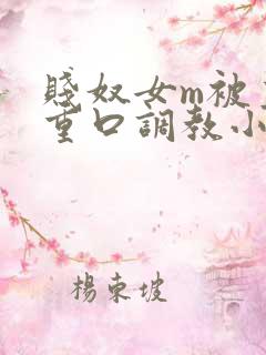 贱奴女m被主人重口调教小说