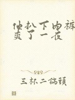 他扒下内裤让我爽了一夜