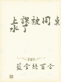 上课被同桌摸出水了