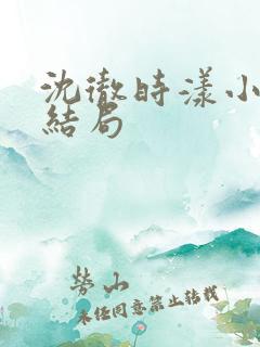 沈彻时漾小说大结局