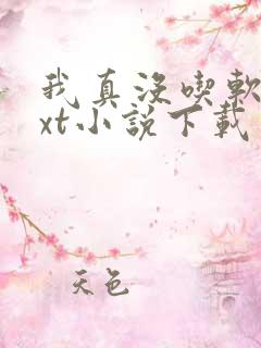 我真没吃软饭txt小说下载