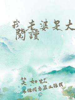 我老婆是大明星 阅读