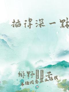 插得深一点小说