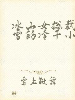 冰山女总裁萧沁雪的冷千小说