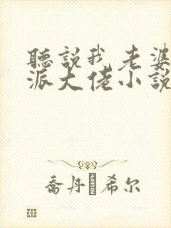 听说我老婆是反派大佬小说