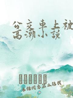 公交车上被弄到高潮小说