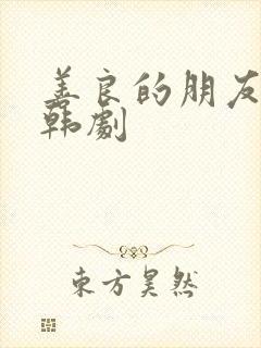 善良的朋友妻子韩剧