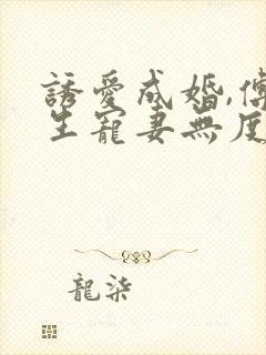 诱爱成婚,傅先生宠妻无度