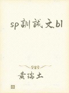 sp训诫文bl
