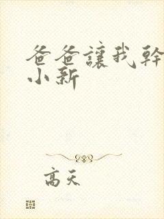 爸爸让我干妈妈小新