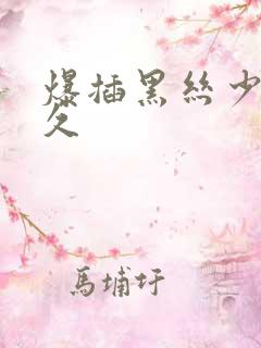 爆插黑丝少妇久久